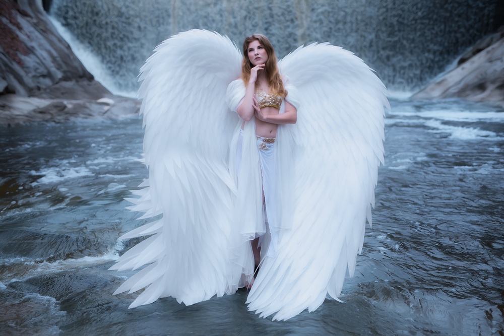 Angel-Engel-Fotoshooting-Wasser