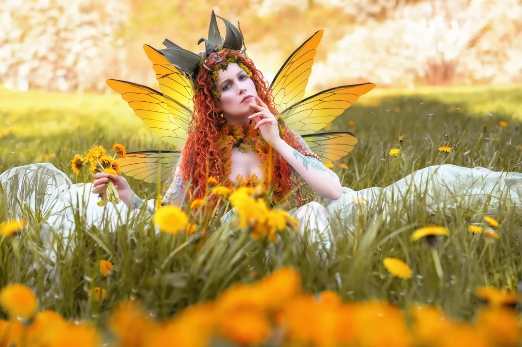 Fairy-Flower-Shooting-Frühling