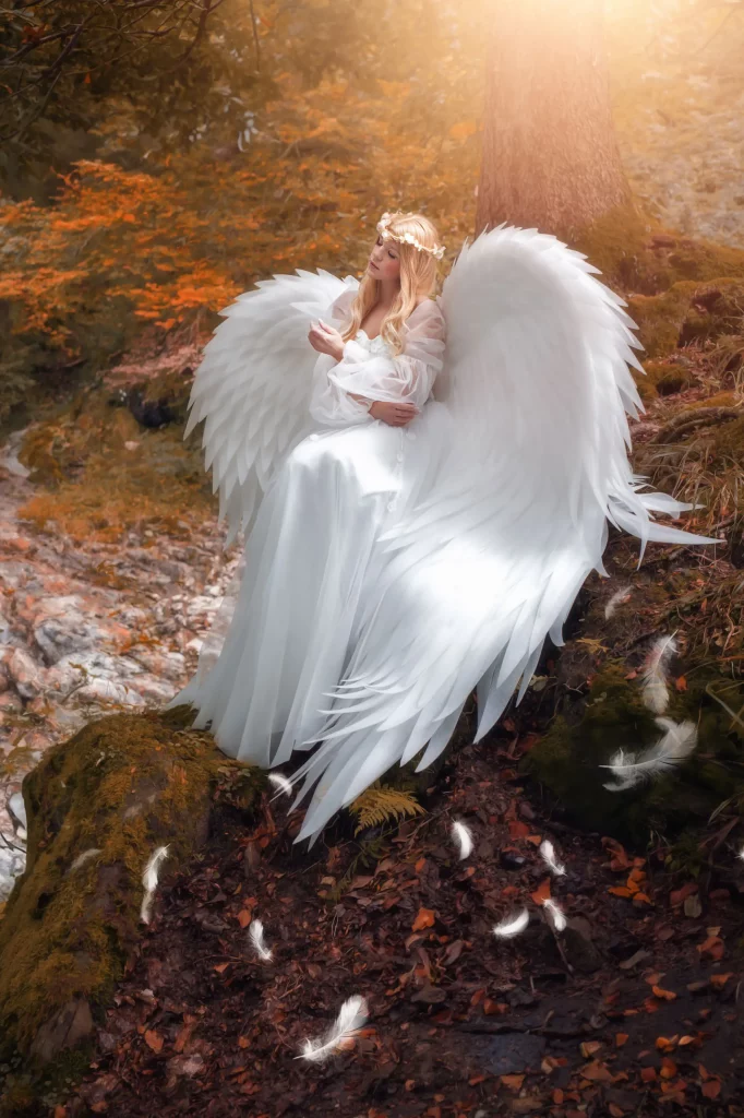 Engel-Fotoshooting-Herbst