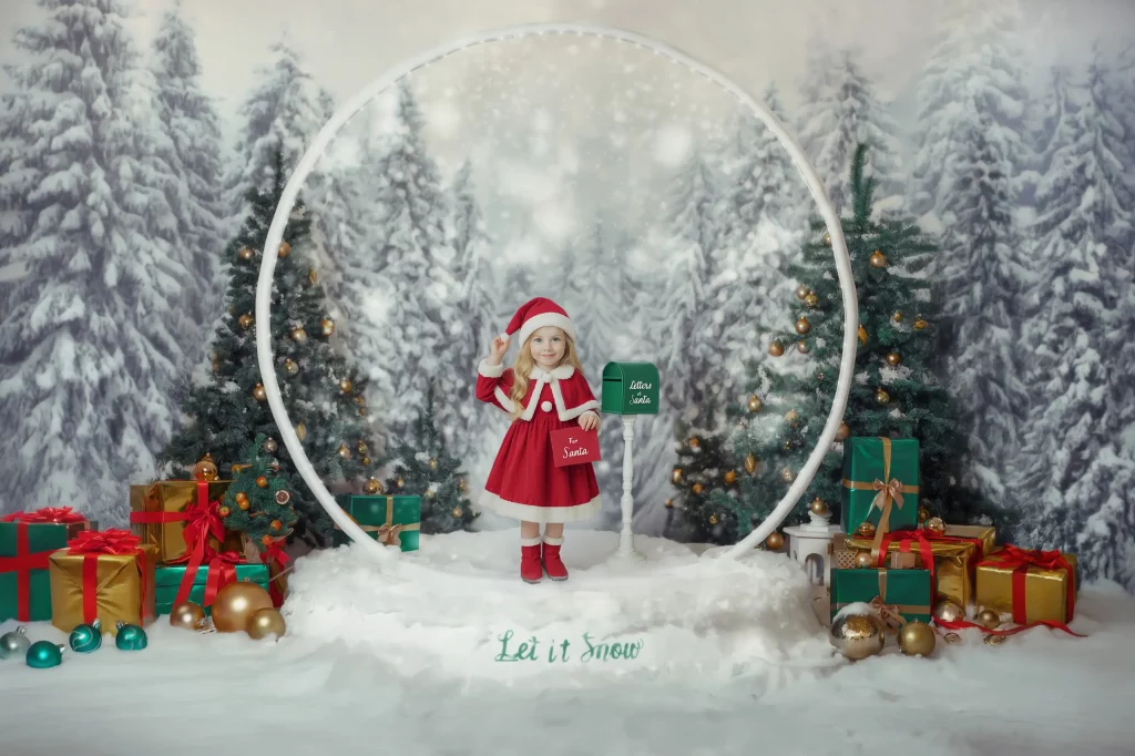 Weihnachts-Fotoshooting – Magische Wintermomente