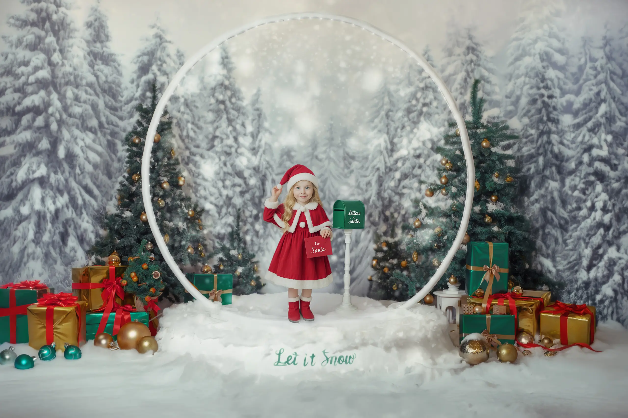 Weihnachts-Fotoshooting – Magische Wintermomente