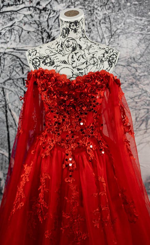 Red-Rot-Flower-Blumen-Dress-Outfit-Kostüme-Fotoshooting-Photoshooting-Spring-Schweiz 4